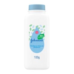 Johnsons Baby Aloe + Vit E Powder Gr/Blk 100g - Παιδική Πούδρα
