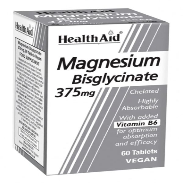 Health Aid Magnesium Bisglycinate 60 Tabs