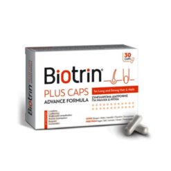 Biotrin Plus Caps Advance Formula for Long + Strong Hair + Nail 30 Caps
