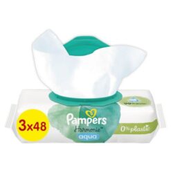 Pampers Wipes Harm. Aqua PF 6x3x48 (2+1)