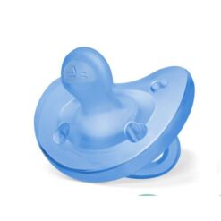 Chicco Πιπίλα Silicone Physio Soft Σιέλ 6-16Μ 1τμχ