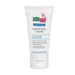 Sebamed Clear face Mattifying Cream Κρέμα Κατά Του Λιπαρού Δέρματος Για Μείωση & Ρύθμιση Της Παραγωγής Σμήγματος 50ml