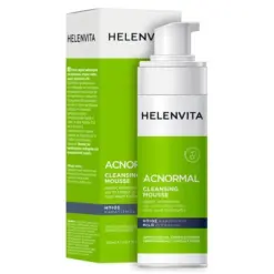Helenvita ACNormal Cleansing Mousse, Ήπιος Αφρός Καθαρισμού για Λιπαρές-Ακνεϊκές Επιδερμίδες 150ml