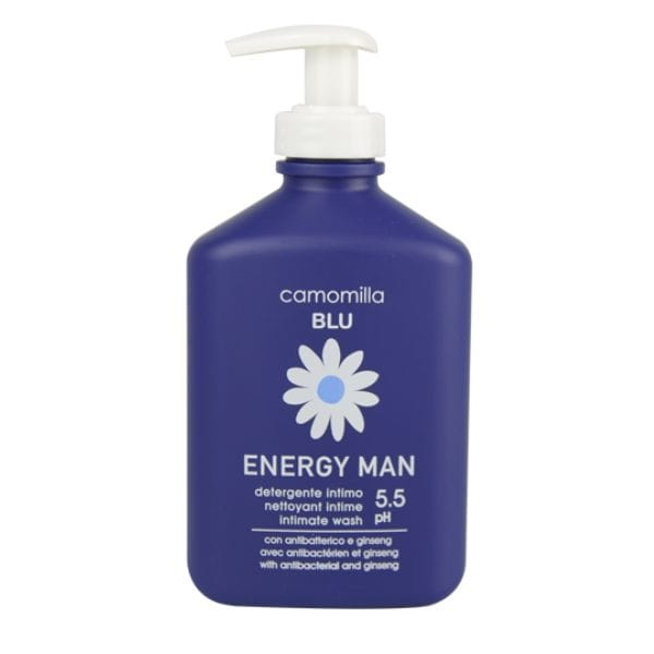 Camomilla Blu Energy Man Intimate Wash Υγρό Καθαρισμού Ανδρών για την Ευαίσθητη Περιοχή, 300 ml