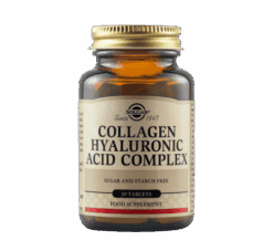 Solgar Collagen Hyaluronic Acid Complex, Συμπλήρωμα Διατροφής για την Καλή Υγεία των Αρθρώσεων 120mg, 30 Ταμπλέτες