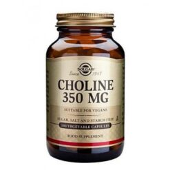Solgar Choline 350mg Συμπλήρωμα Διατροφής με Χολίνη, 100 Φυτικές Κάψουλες