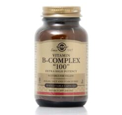 Solgar Vitamin B-Complex "100", Σύμπλεγμα Βιταμινών Β, 50veg.caps