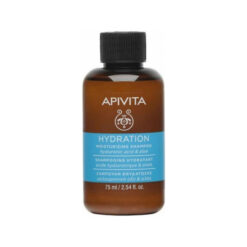 Apivita Hyaluronic Hydra Moisturizing Shampoo with Hyaluronic Acid & Honey StB Σαμπουάν Ενυδάτωσης Καθημερινής Χρήσης Travel Size 75ml