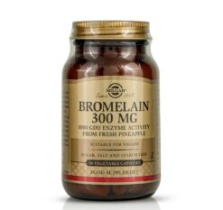 Solgar Bromelain 300mg, Βρωμελαΐνη, 60veg.caps