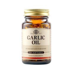 Solgar Garlic Oil Συμπλήρωμα Διατροφής με Αγνό Σκορδέλαιο - 100 Μαλακές Κάψουλες