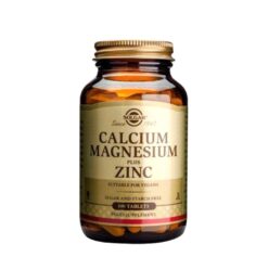 Solgar Calcium Magnesium Plus Zinc Συμπλήρωμα Διατροφής Ασβεστίου, Μαγνησίου & Ψευδάργυρου για την Καλή Υγεία των Οστών & Μυών, 100 ταμπλέτες