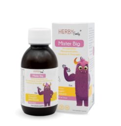 Herby Family MIister Big Παιδικό Συμπλήρωμα για την Ενίσχυση του Ανοσοποιητικού Πορτοκάλι, 150ml
