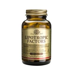 Solgar Lipotropic Factors Φυσική Υποστήριξη Μεταβολισμού & Ήπατος, 50 κάψουλες