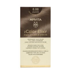 Apivita My Color Elixir, Βαφή Μαλλιών Ξανθό Ανοιχτό Έντονο Περλέ – 8.88