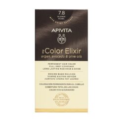 Apivita My Color Elixir, Βαφή Μαλλιών Ξανθό Περλέ – 7.8