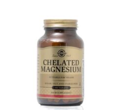 Solgar Chelated Magnesium 100mg Υψηλής Ισχύος Χηλικό Μαγνήσιο, 100 ταμπλέτες