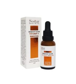 Sostar Mornin' Glow Vitamin C Booster Serum Αντιοξειδωτικός Ορός Προσώπου για Άμεση Λάμψη & Ομοιόμορφη Όψη, 30ml