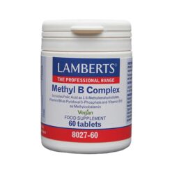 Lamberts Methyl B Complex - Συμπλήρωμα Βιταμινών Συμπλέγματος B, 60 ταμπλέτες