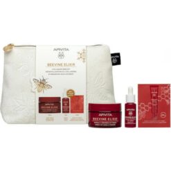 Apivita Beevine Elixir Αντιρυτιδική Κρέμα Σύσφιξης & Lifting Πλούσιας Υφής, 50ml & Ορός, 10ml & Κρέμα Μάτια & τα Χείλη, 1,5ml