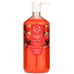 Fresh Line Strawberry & Milk Αφρόλουτρο, 1lt
