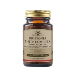 Solgar Griffonia 5-HTP Complex, Συμπλήρωμα Διατροφής Για τη Βελτίωση της Ποιότητας του Ύπνου και της Διάθεσης,  30 κάψουλες