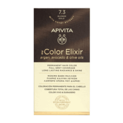 Apivita My Color Elixir, Βαφή Μαλλιών Ξανθό Χρυσό – 7.3