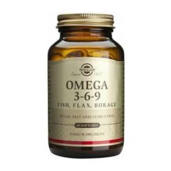 Solgar Omega 3-6-9, Συμπλήρωμα Διατροφής Ωμέγα 3-6-9, 60 Μαλακές Κάψουλες