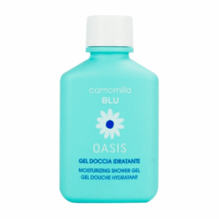 Camomilla Blu Oasis Moisturizing Shower Gel Ενυδατικό Αφρόλουτρο για Όλη την Οικογένεια με Χαμομήλι & Χουρμά, 50ml Travel Size