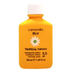 Camomilla Blu Intimate Wash Tropical Papaya Λοσιόν Καθαρισμού της Ευαίσθητης Περιοχής με pH 5.5, 50ml Travel Size