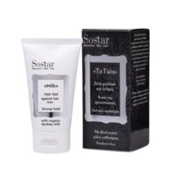 Sostar "Το Γάλα" Ζελέ Μαλλιών κατά της Τριχόπτωσης με Βιολογικό Γάλα Γαϊδούρας, 50ml