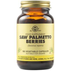 Solgar Saw Palmetto, Μείωση Συμπτωμάτων του Προστάτη, 100 Φυτικές Κάψουλες