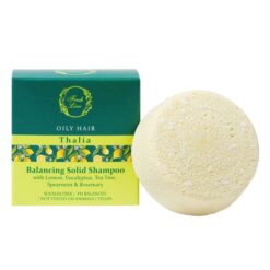 Fresh Line Thalia Solid Shampoo Θάλεια Στερεό Σαμπουάν Ρύθμισης Λιπαρότητας, 70gr