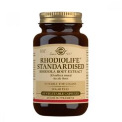 Solgar Rhodiolife Rhodiola Root Extract, Φυσική Στήριξη για Στρες & Ενέργεια, 60 Φυτικές Κάψουλες