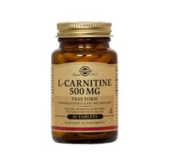 Solgar L-Carnitine 500mg Ενέργεια & Ενίσχυση του Μεταβολισμού 30 Φυτικές Κάψουλες