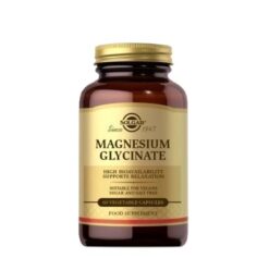 Solgar Magnesium Glycinate Συμπλήρωμα Διατροφής με Μαγνήσιο Γλυκινικό, 60 κάψουλες