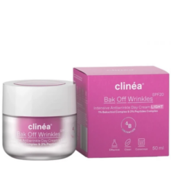 Clinea Bak Off Wrinkles Light SPF20 Αντιγηραντική Κρέμα Ημέρας, 50ml