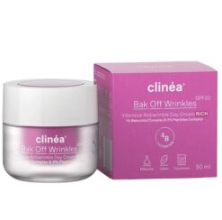 Clinea Bak Off Wrinkles Rich SPF20 Αντιγηραντική Κρέμα Ημέρας, 50ml